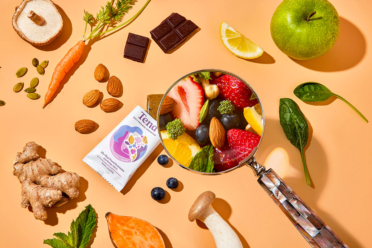 Prenatal nutrition from real foods, not pills